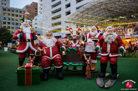 Décorations du Tenjin Christmas Market